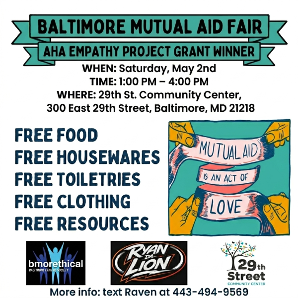 An American Empathy Project: Baltimore Mutual Aid Fair