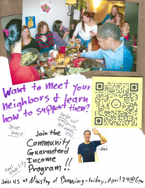 Put up flyers around the city